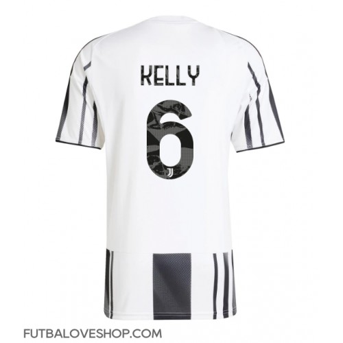 Dres Juventus Lloyd Kelly #6 Domáci 2025-26 Krátky Rukáv